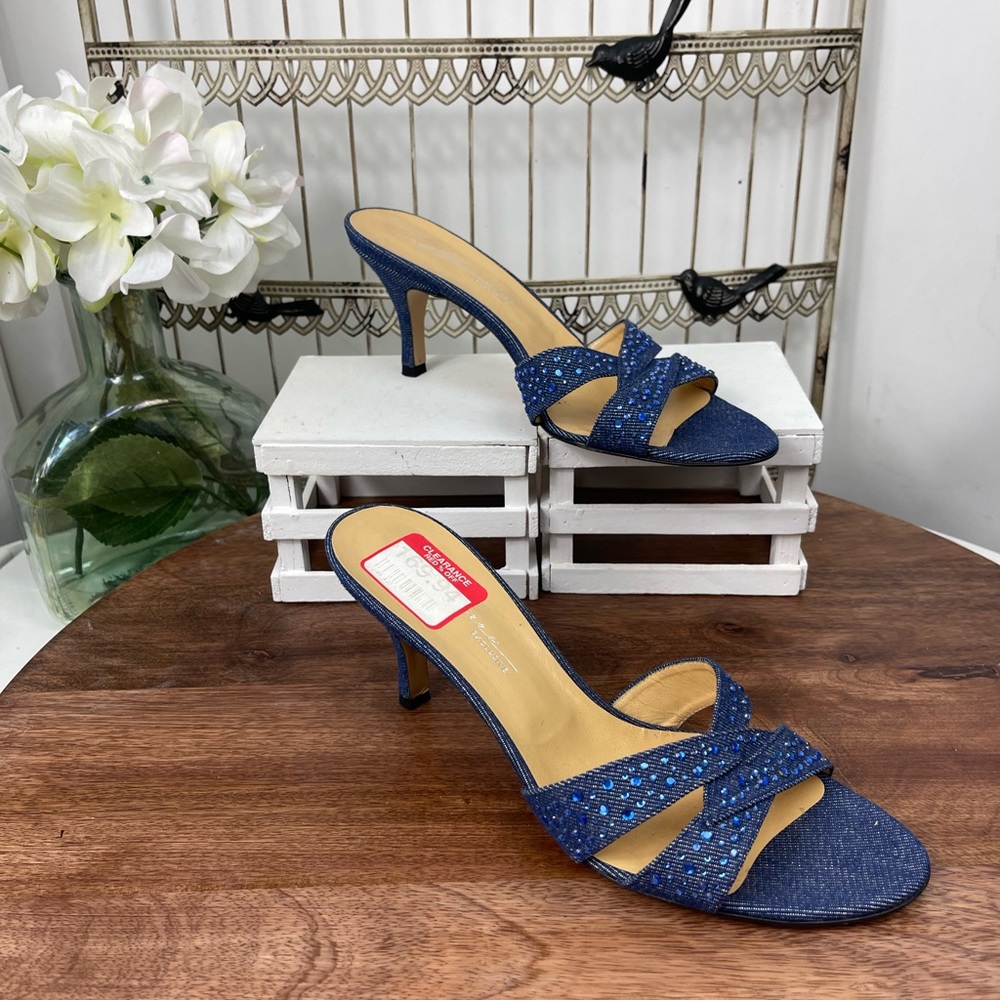 Lerre exclusive Jeans Slide Sandals Size 8.5.